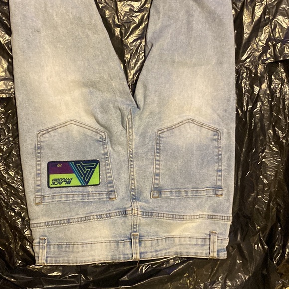 Black pyramid , skinny jeans , waist 32 - Picture 6 of 7